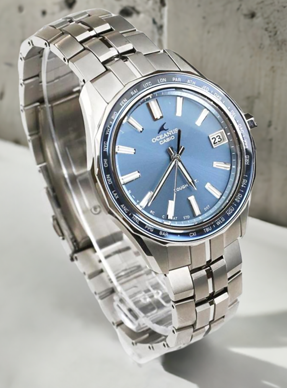 CASIO Oceanus Manta S400 Limited Edition Watch - 20th Anniversary Commemorative Model OCW-S400SG-2AJR | Japanese-Made JDM | Luxury Dive Watch for Men | Perfect for Diving, Water Sports & Special Occasions