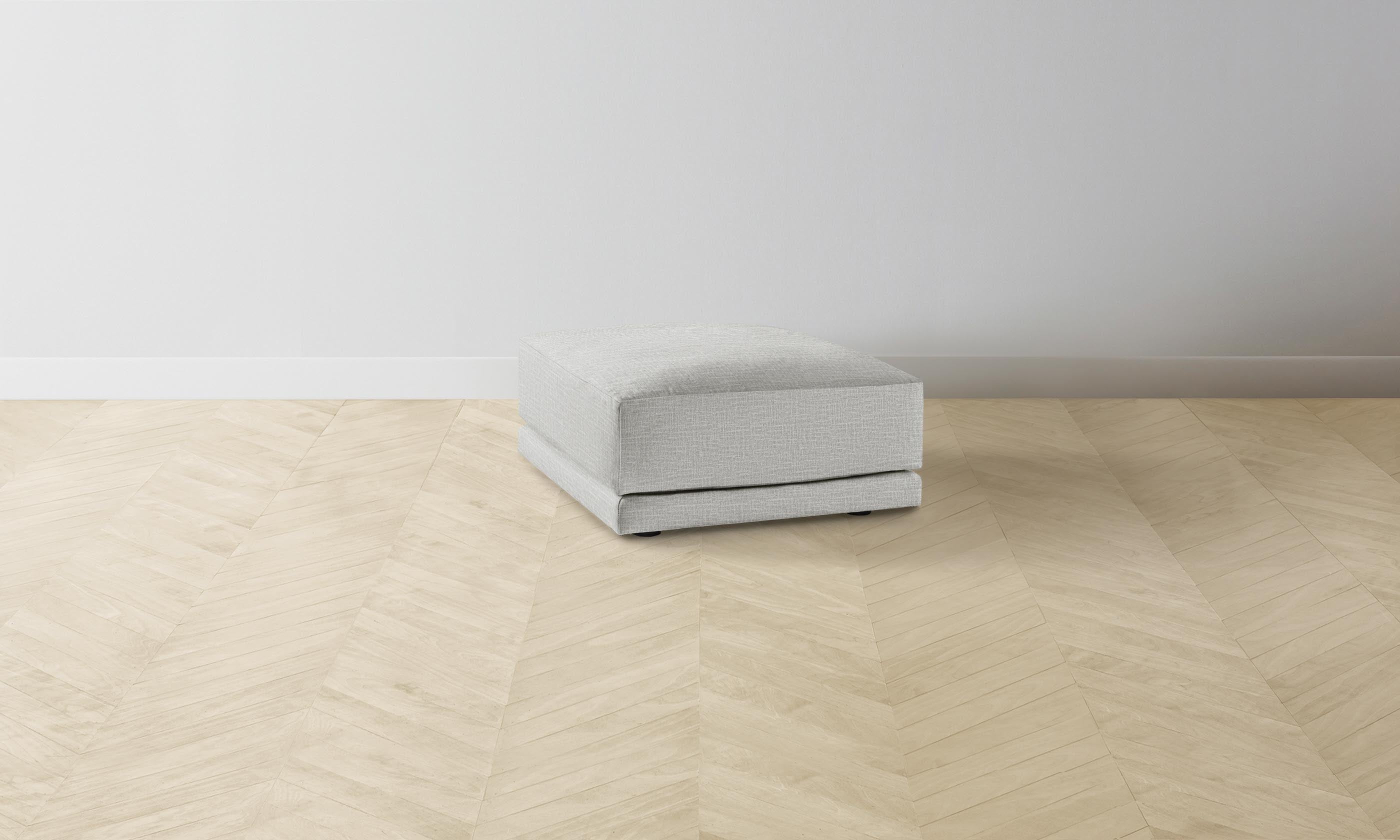 The Jones Ottoman - Premium Performance Woven Chenille Steel Frame Storage Bench | Perfect for Living Room, Bedroom & Entryway Organization