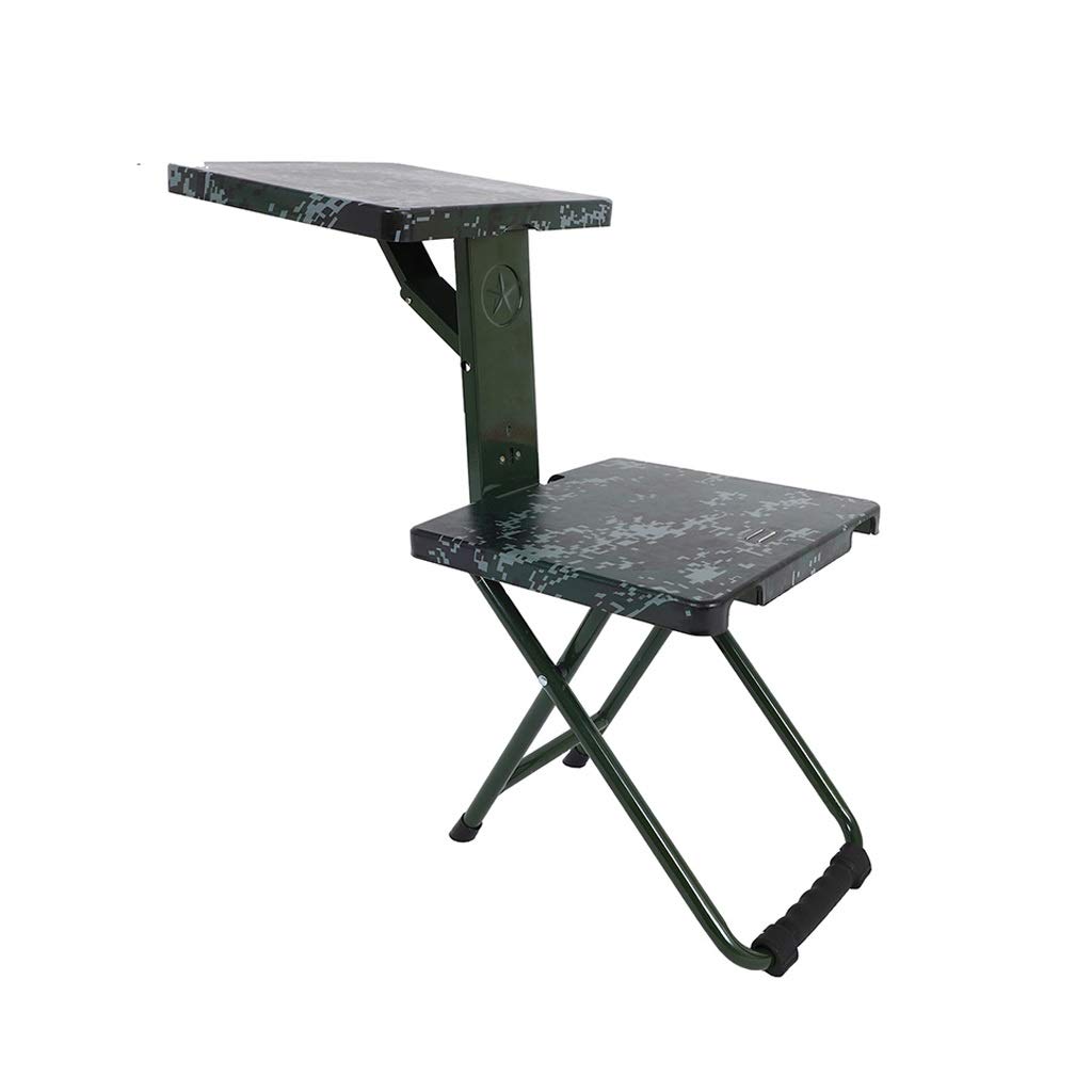 XYSQ Ultralight Folding Camping Stool - Portable Outdoor Chair for Hiking, Fishing, Beach & Garden | ABS Board Seat with Desktop for Laptop (Perfect for Camping, Picnics & Remote Work)