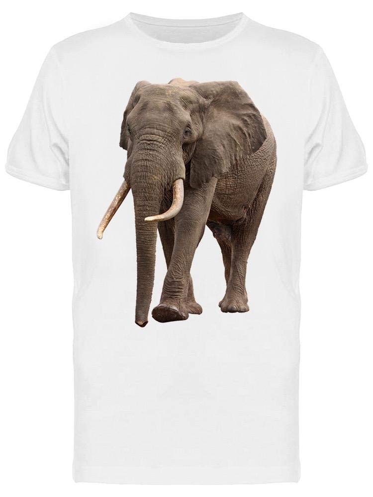 Smartprints Elephant Graphic T-Shirt for Men - Stylish & Comfortable Cotton Tee - Perfect for Casual Wear, Outings & Gifts