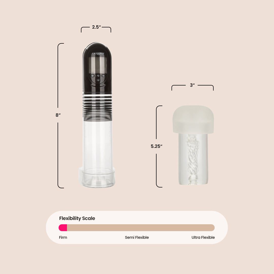 Optimum Series® Advanced Automatic Smart Pump™ - Rechargeable Penis Pump for Enhanced Performance & Comfort | Perfect for ED Treatment, Intimacy & Personal Wellness