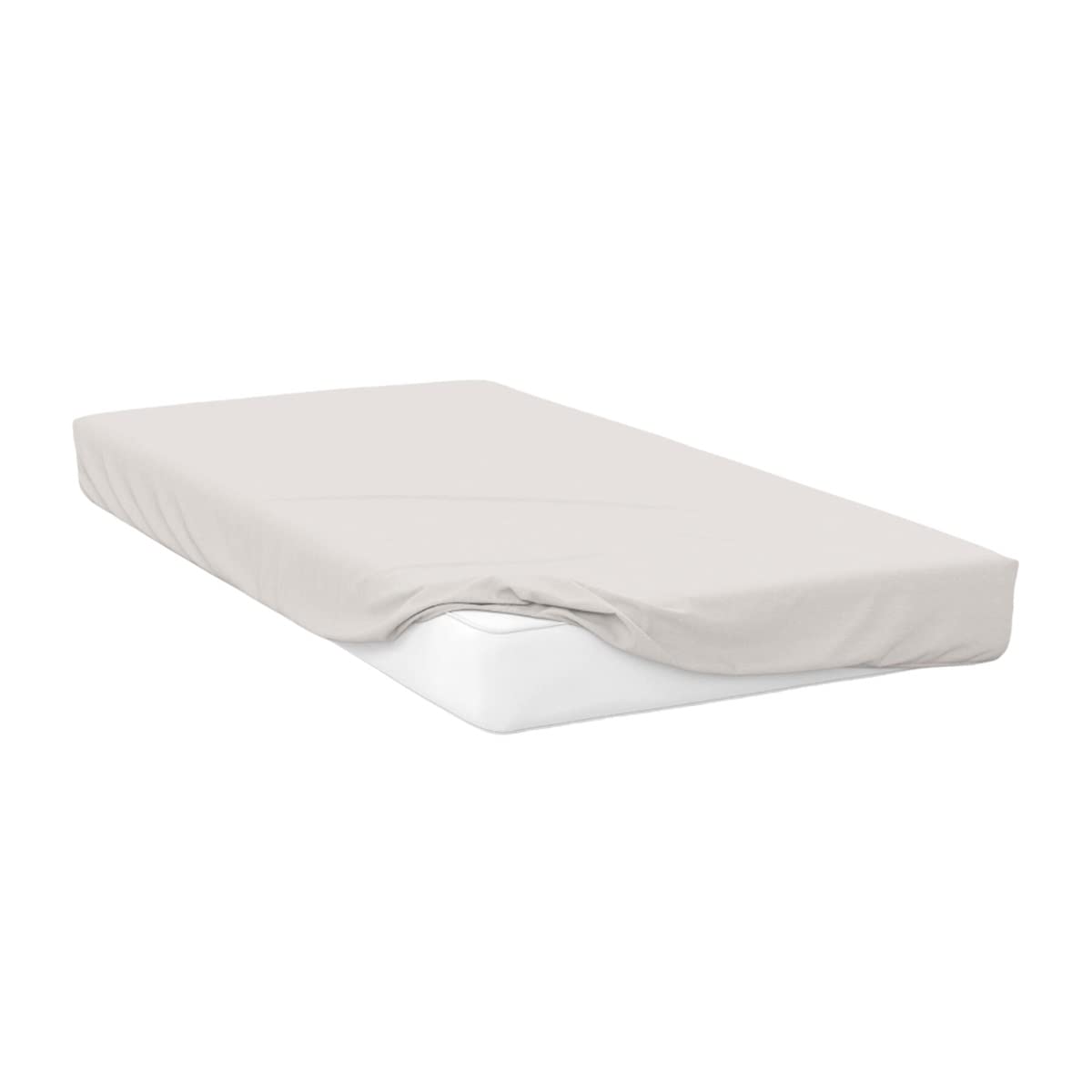 Belledorm 400 Thread Count Egyptian Cotton Fitted Sheet - Full Size, Duck Egg Blue - Luxury Soft Bedding for Comfortable Sleep & Hotel Style Bedroom Decor