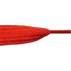 Wide 3/4 Inch Orange Shoelaces - 1 Pair Pack - Durable Flat Laces for Sneakers, Boots & Casual Shoes | Perfect Replacement Laces for Athletic & Everyday Wear
