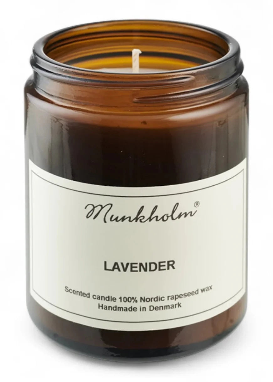 Organic Soy Wax Candle with Lavender Scent - Relaxing Aromatherapy for Home, Spa & Yoga - Eco-Friendly & Long-Lasting