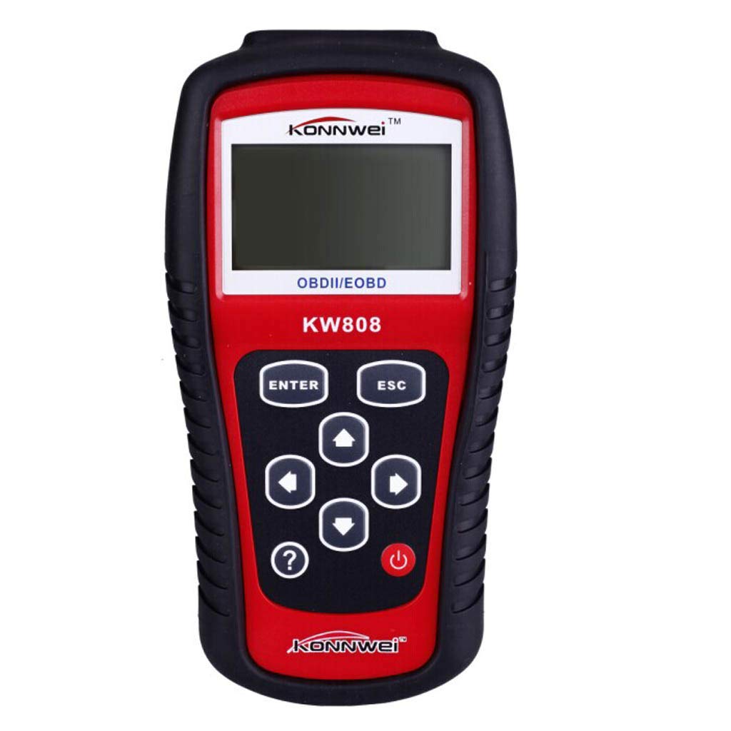 UOCUFY KW808 OBD2 Scanner - 12V Car Code Reader, EOBD Fault Reset Tool for Vehicle Diagnostics - Compatible with Most US Cars - Perfect for DIY Mechanics & Auto Shops