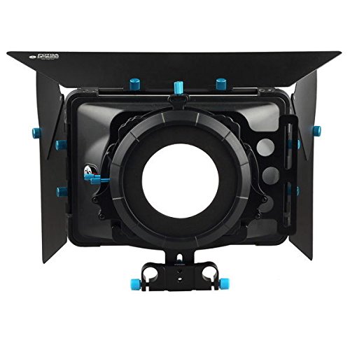 FOTGA DP3000 M2 15mm Rail Matte Box with Sunshade, Donuts & Filter Trays - Compatible with Sony A7/A7R/A7S II III IV, Nikon Z6/Z7, Panasonic GH5, BMPCC 4K/6K - Perfect for Cinematic Filmmaking, Vlogging & Professional Photography