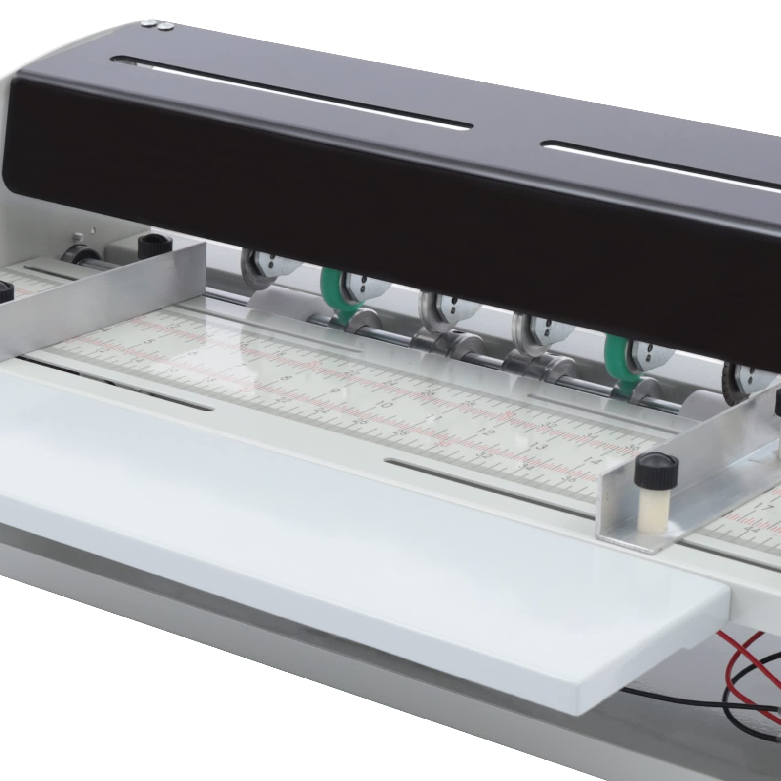 Electric Paper Creasing Machine 110V - 3-in-1 Card Scorer, Perforator & Cutter | Heavy Duty Steel Construction | Perfect for DIY Greeting Cards, Invitations & Craft Projects (Model QY-H500)