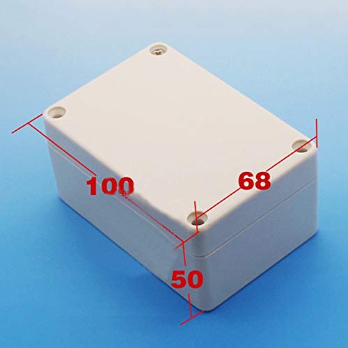 Waterproof Plastic Enclosure Box 100x68x50mm - Grey DIY Electrical Case for Projects & Instruments
