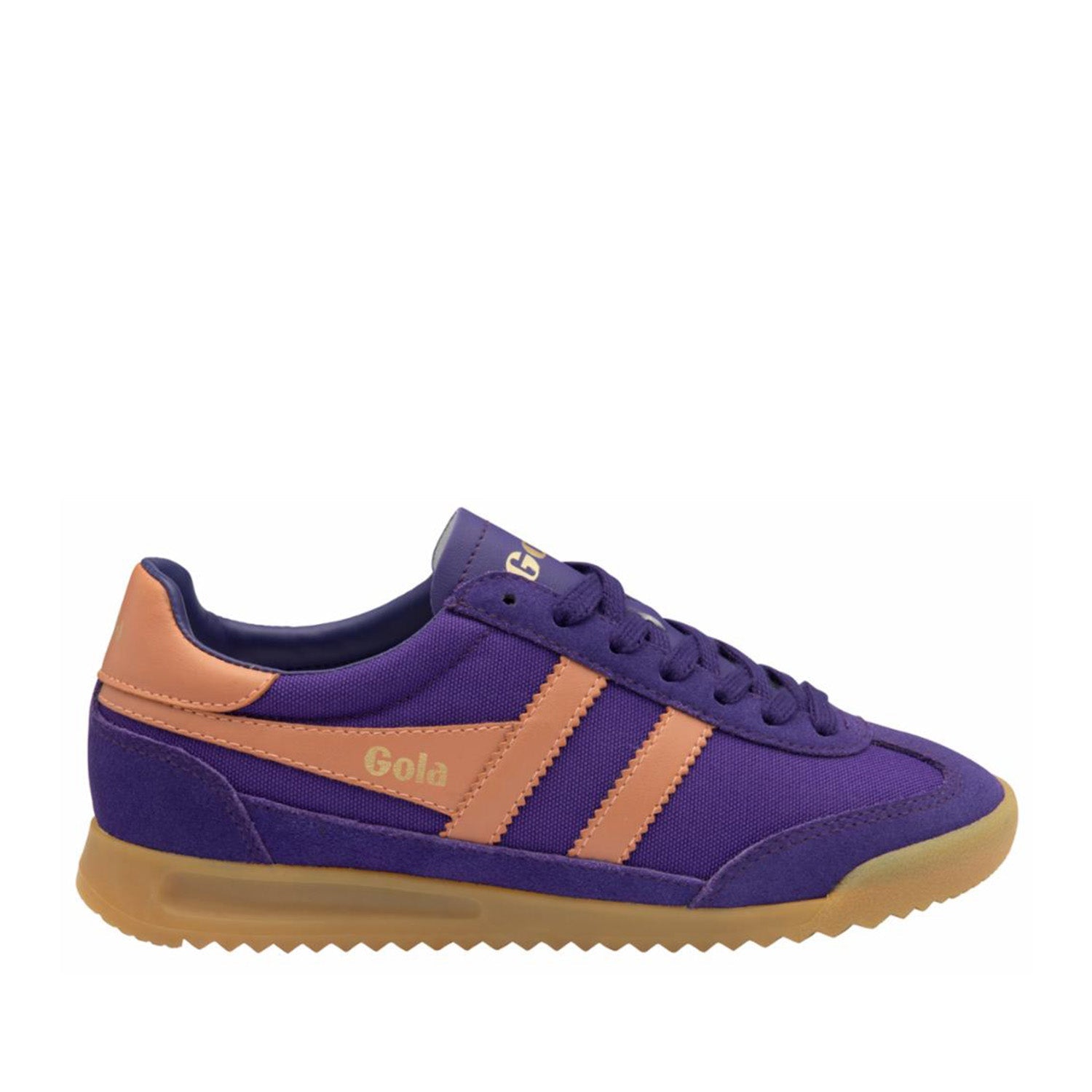 Gola Women's Tornado Purple Sneakers - Retro Running Shoes for Women - Comfortable Casual Walking Shoes - Perfect for Gym, Workout & Everyday Wear