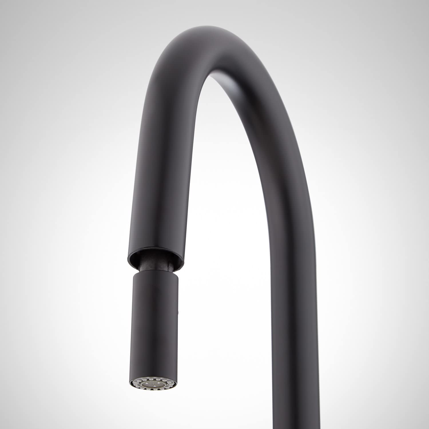 Signature Hardware 445048 Ravenel 1.8 GPM Single Hole Pull Down Kitchen Faucet in Chrome - Modern Water-Saving Design for Easy Cooking & Dishwashing