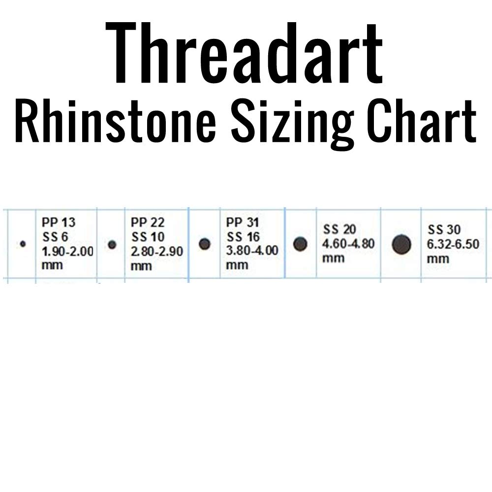 Threadart Bulk Hot Fix Rhinestones Hyacinth - SS16 (4mm) - 14,400 Stones - 100 Gross Pack for DIY Crafts, Clothing Embellishments & Jewelry Making