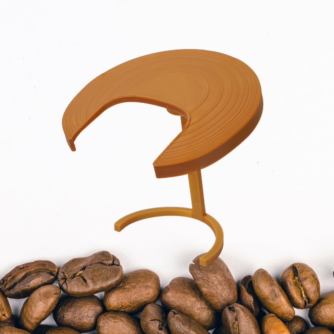 OXO Conical Burr Coffee Grinder Replacement Lid - Peanut Brown | Compatible with OXO Brew Grinder | Durable & Secure Fit | Perfect for Home & Coffee Shop Use
