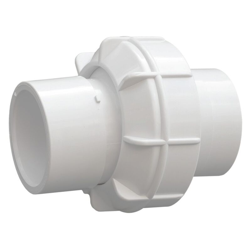 Pentair Onga Self-Aligning PVC Barrel Union 40mm & 50mm for Pool & Irrigation Systems - Durable Pipe Fitting for Water Treatment & Plumbing Connections