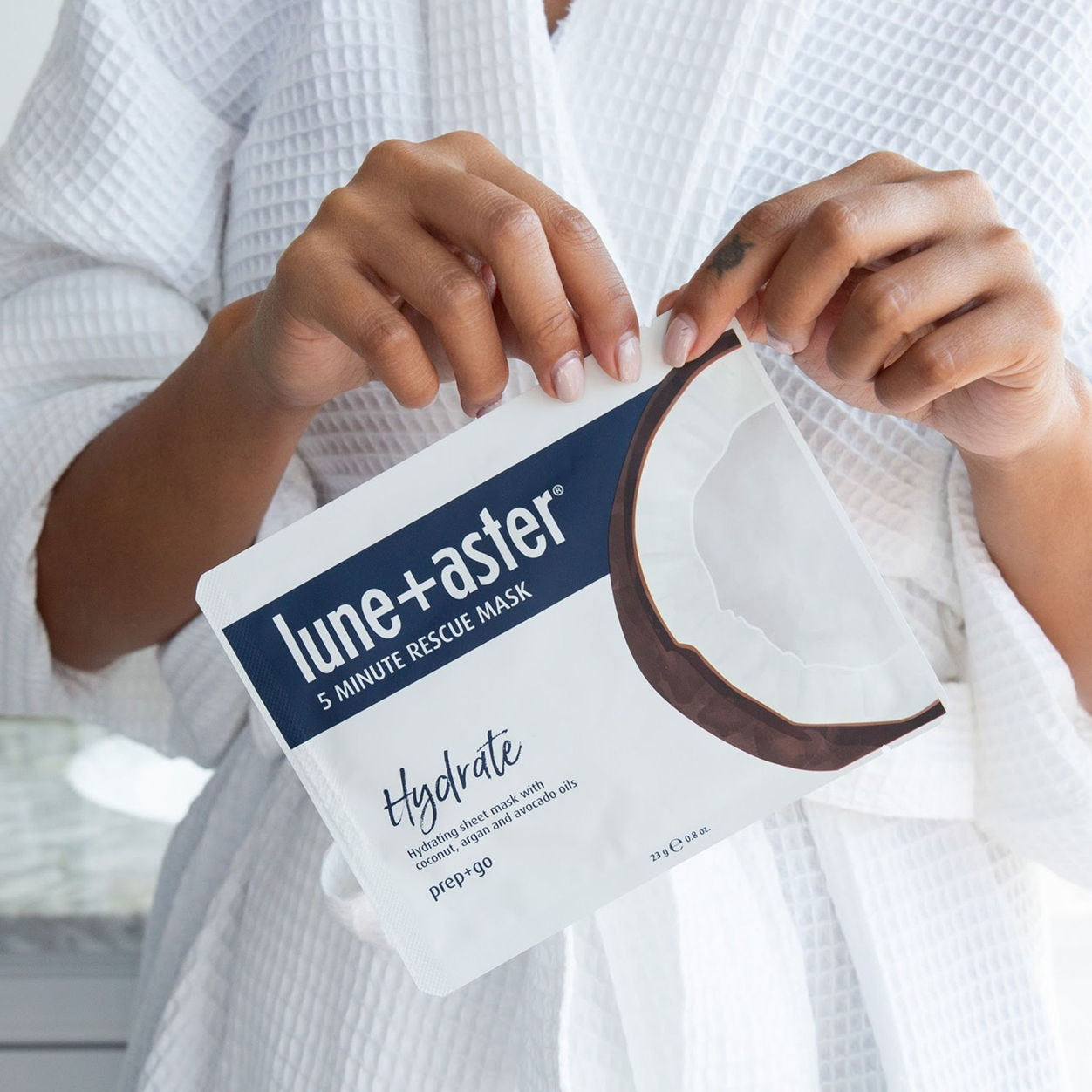 5 Minute Rescue Mask for Hydration - Deep Hydrating Face Mask for Dry Skin, Quick Skincare Solution for Busy Mornings & Pre-Makeup Prep