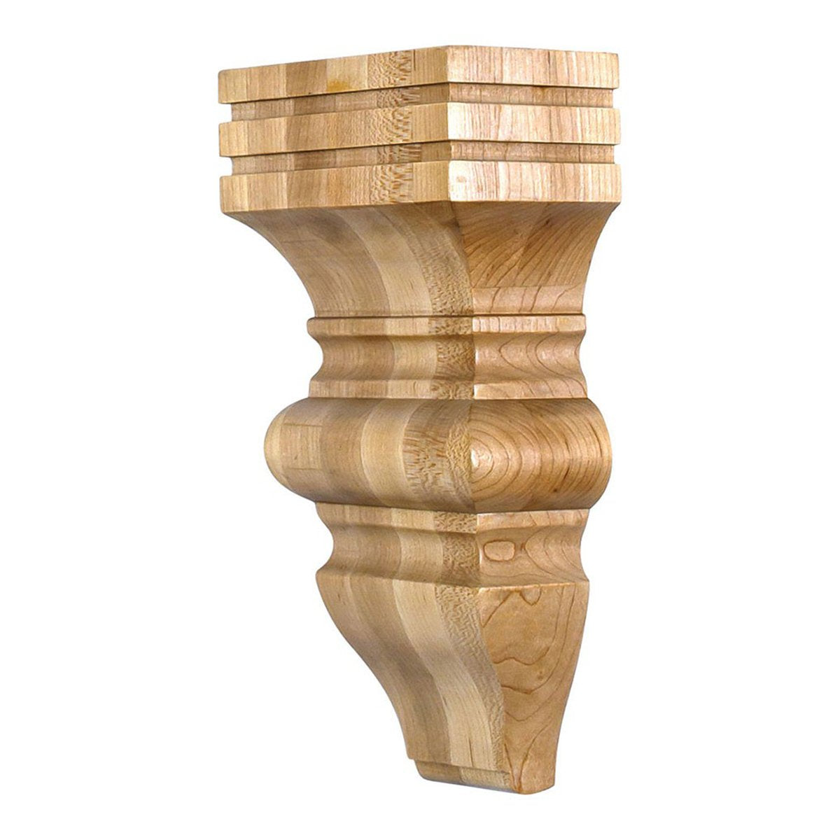 Hardwood Cherry Baroque Corbel - 5