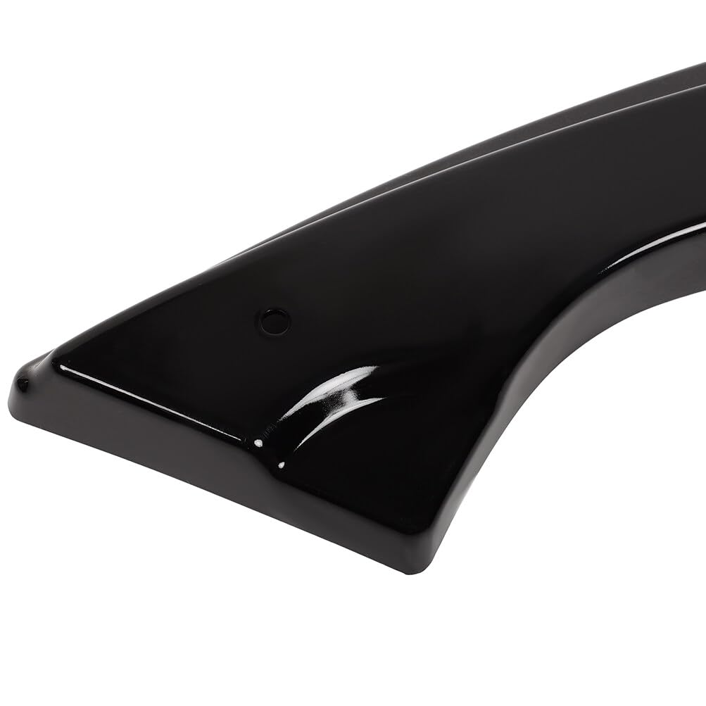 FINDAUTO PP Rear Bumper Lip Body Kit Spoiler for 2016-2019 Honda Civic Sedan - Lower Side Lip Canards Diffuser Splitter Apron Valence - Enhances Aerodynamics & Sporty Look for Street Racing & Car Shows