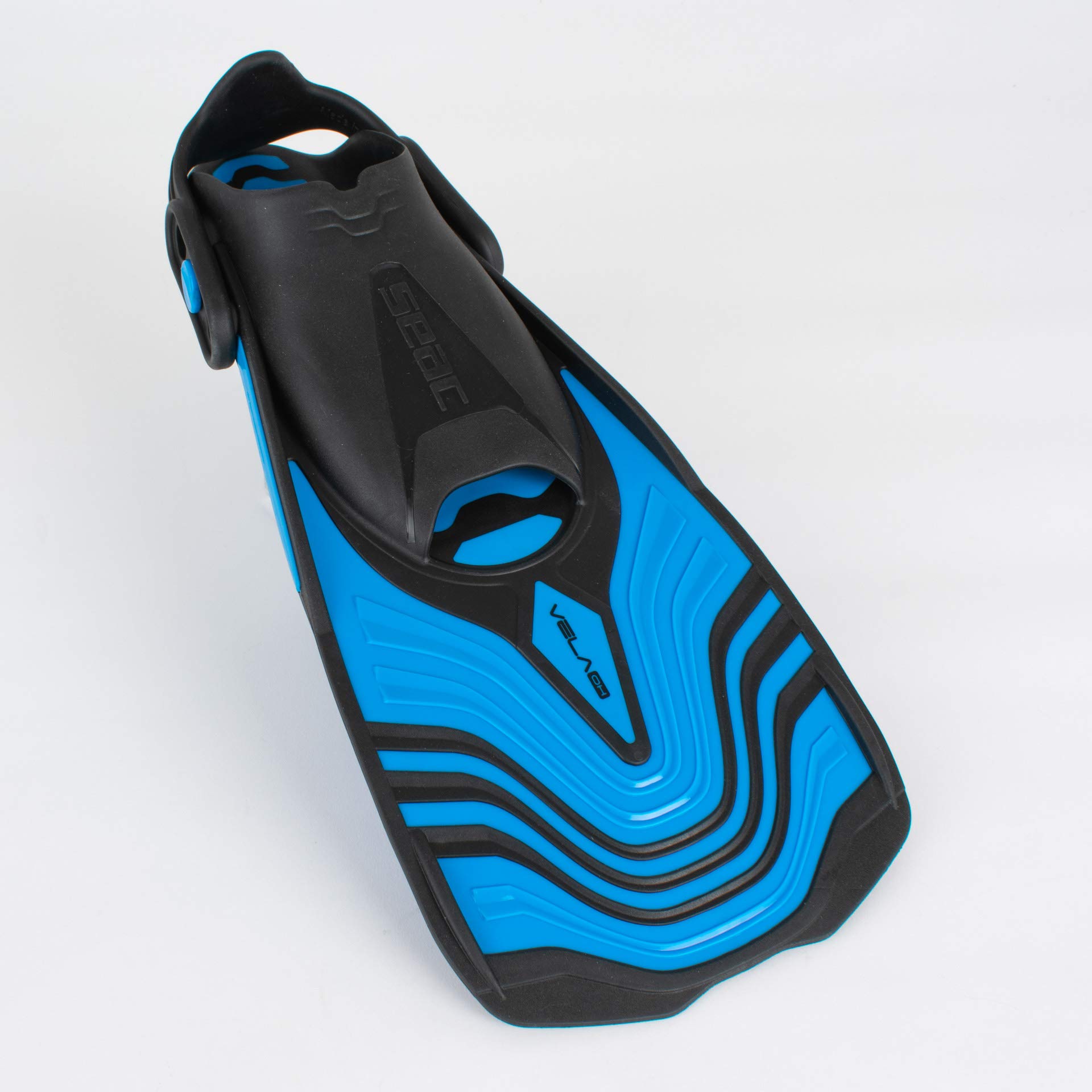 SEAC Vela OH Snorkeling Fins - Adjustable Strap Swim Fins for Snorkeling, Diving & Pool Swimming - Lightweight Comfortable Swim Fins for Adults & Kids - Perfect for Beach, Ocean & Water Sports
