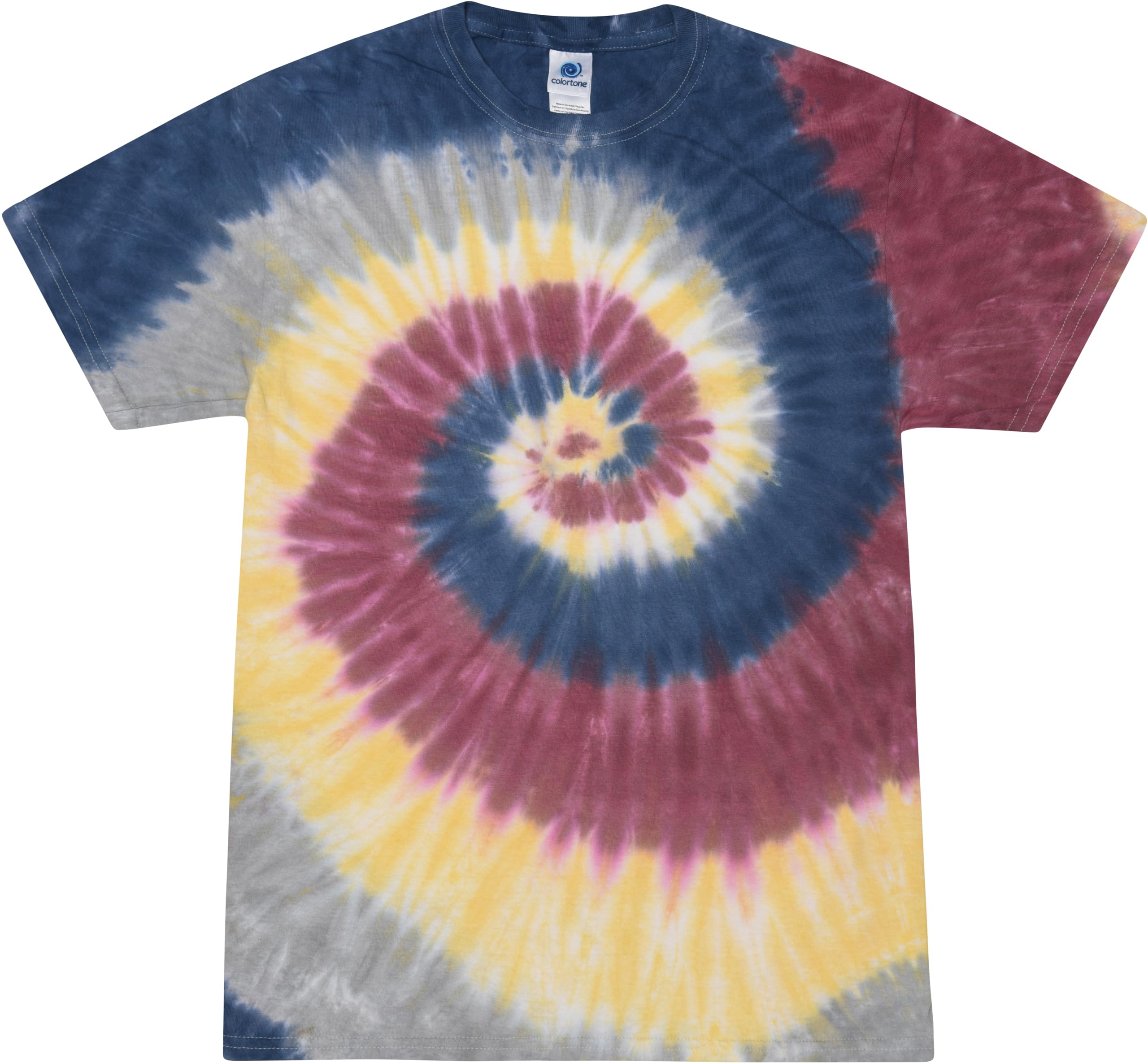 Vibrant Colortone Tie Dye T-Shirts for Men & Women | Unisex Short Sleeve Cotton Tees | Perfect for Festivals, Beach & Casual Wear
