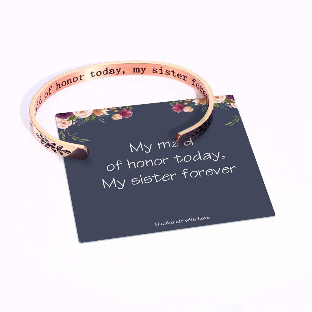 Inspirational Quote Bracelets for Women & Girls - Motivational Mantra Jewelry Gifts for Best Friend, Mom, Daughter, Sister (Birthday, Mother's Day Gift in Gift Box) | Perfect for Daily Wear, Special Occasions & Thoughtful Gifting