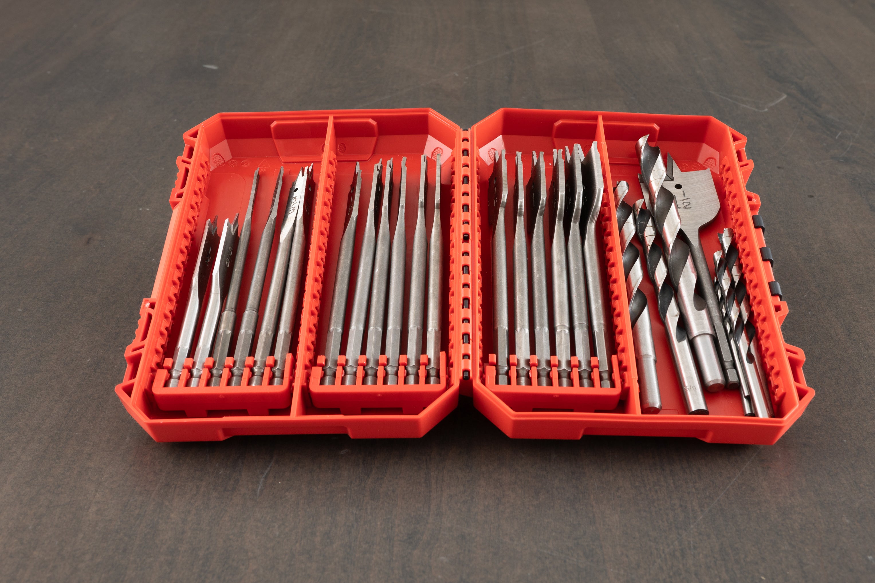 Milwaukee Wood Boring Bit Set - 5-Piece Drill Bit Accessory Kit for Woodworking & Carpentry | Perfect for DIY Projects, Furniture Making & Home Renovations