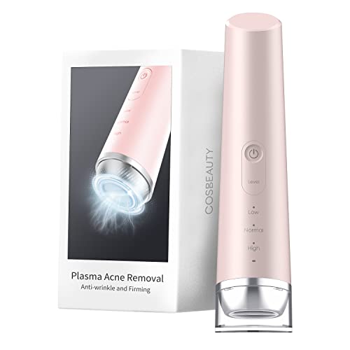 COSBEAUTY Plasma Acne Removal Device - Blackhead & Pore Cleaner, Facial Massage Tool for Skin Care - Pink | At-Home Spa Treatment for Clear, Smooth Skin