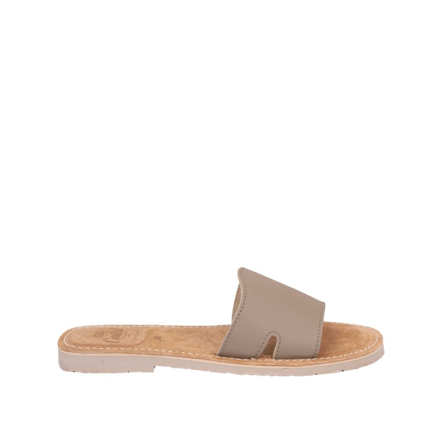 Premium Leather Menorcan Sandals for Women - Open Toe Comfortable Beach Sandals Shark ST 2360 A Ciervo | Perfect for Summer Vacations, Beach Trips and Casual Outings