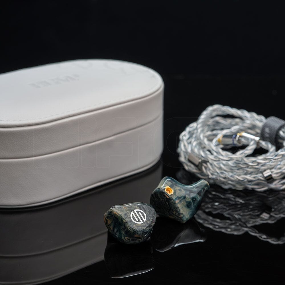 BGVP Phantom 2BA + 2DD + 2EST + 2BCD Hybrid Driver Flagship HiFi In-Ear Monitor Earphones with 2-in-1 Plug for Audiophiles & Musicians - Perfect for Studio Recording, Live Performance, and Critical Listening