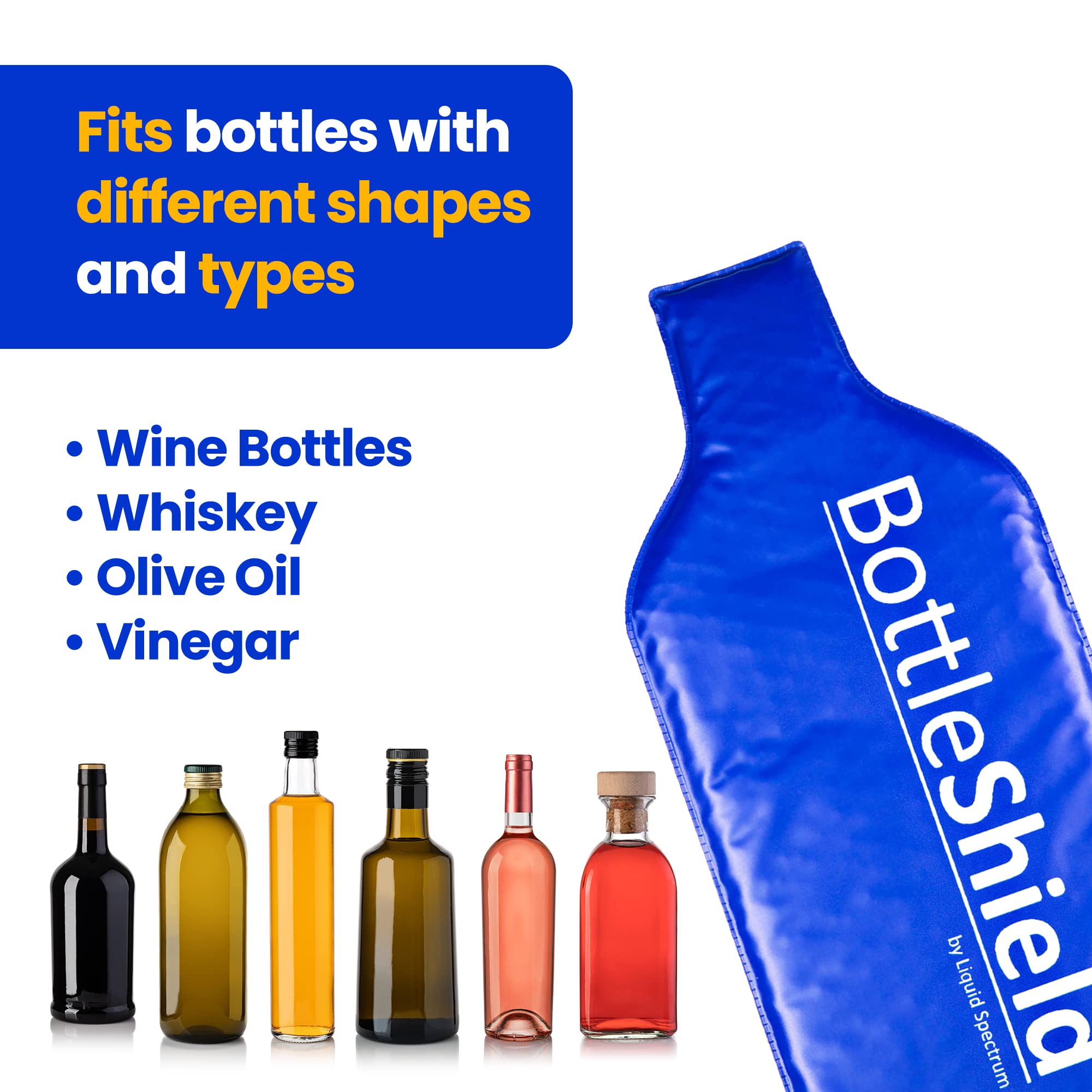 4 Pack Reusable Wine Protector Travel Bags - Bubble Cushioned Unbreakable Bottle Sleeves | Leak Proof Wine Tote Accessories for Airplane, Camping & Gifts | Perfect for Travel, Picnics & Holiday Transport