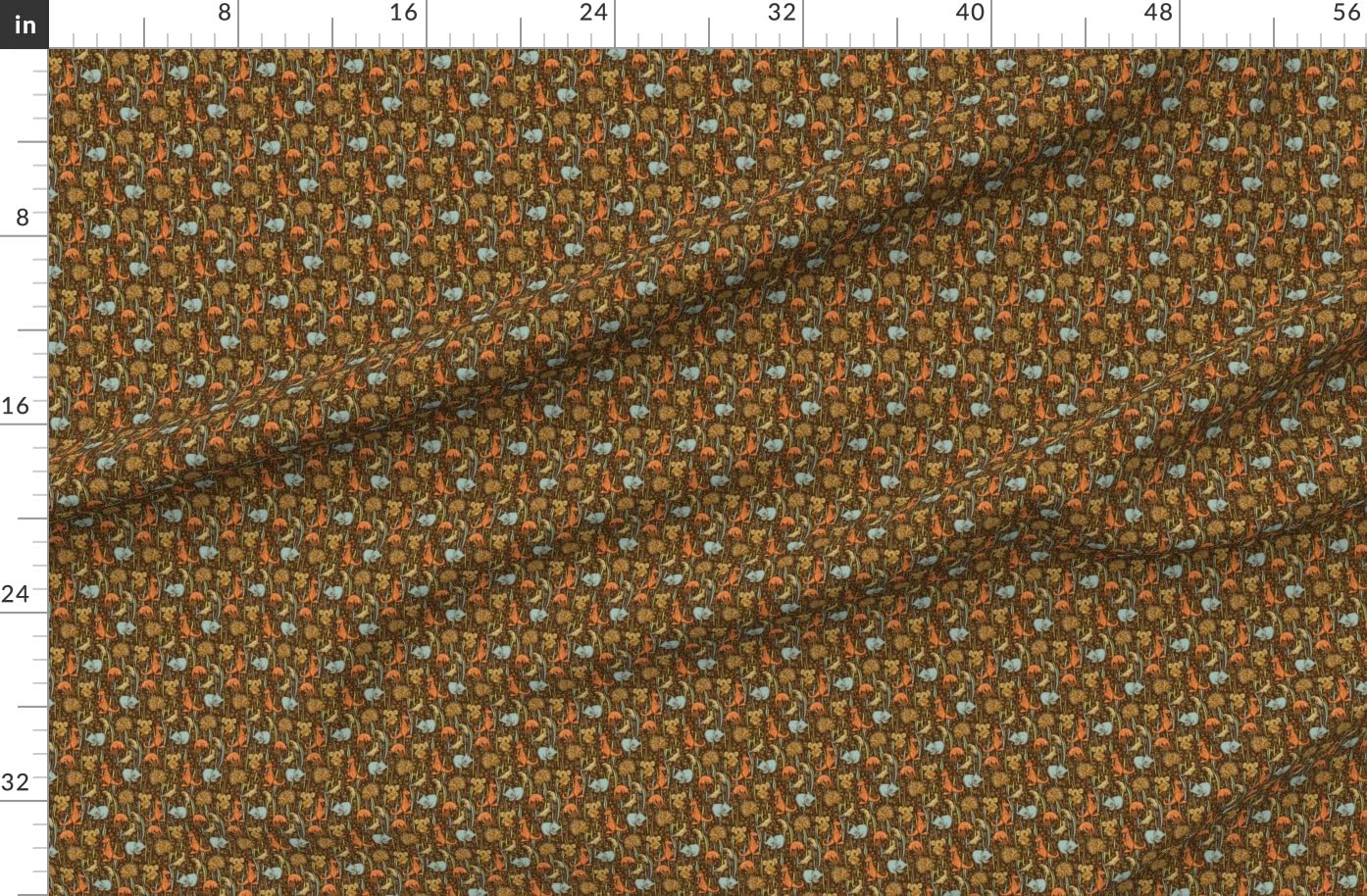 Aussie Animal Friends Printed Fleece Fabric by The Yard - Soft & Cozy for DIY Sewing Projects, Blankets, Loungewear & No-Sew Crafts - Perfect for Baby Blankets, Pajamas & Home Decor