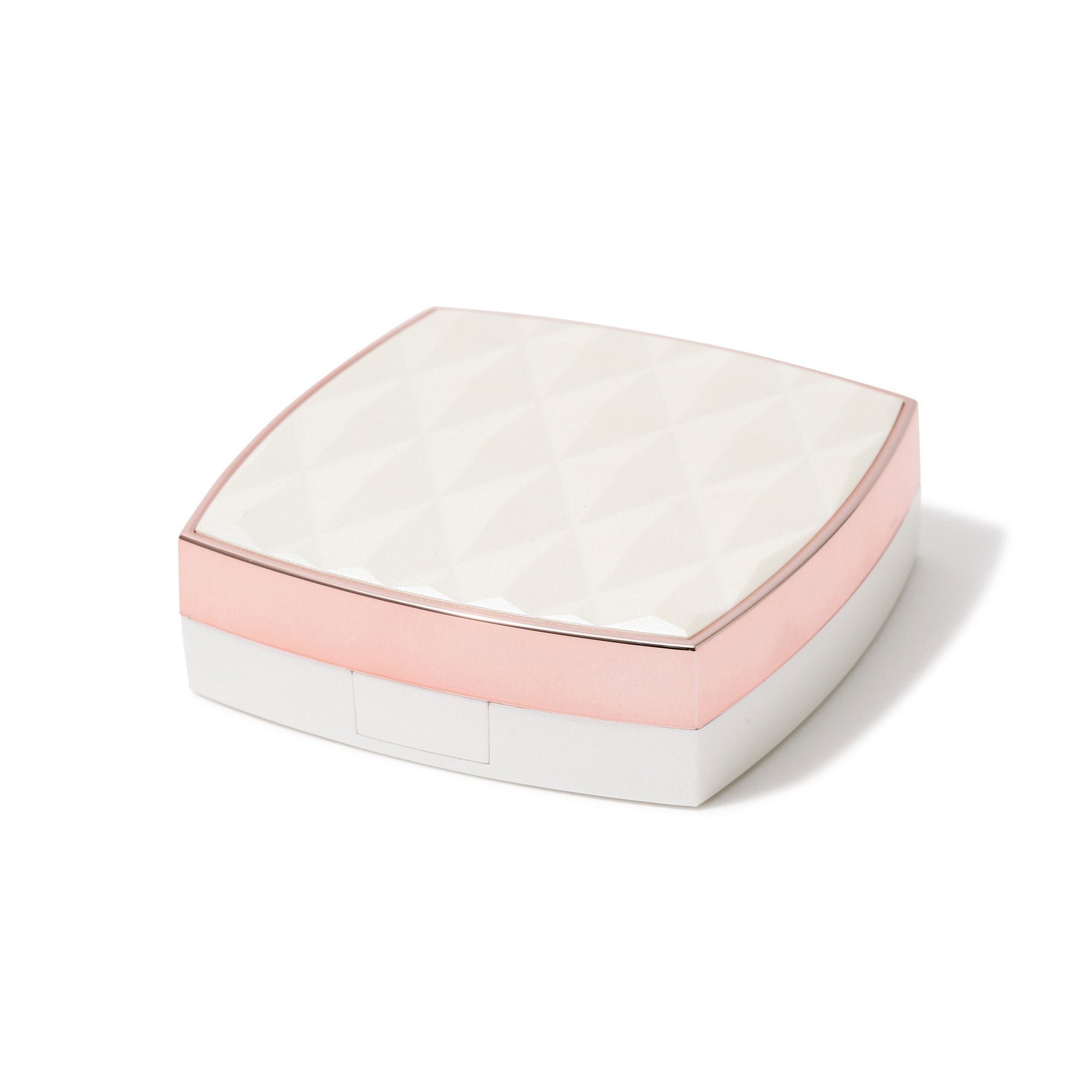 Blanche LED Compact Mirror with Bright Light - Portable Makeup Mirror for Travel, Home, and Vanity - Perfect for Touch-Ups On The Go