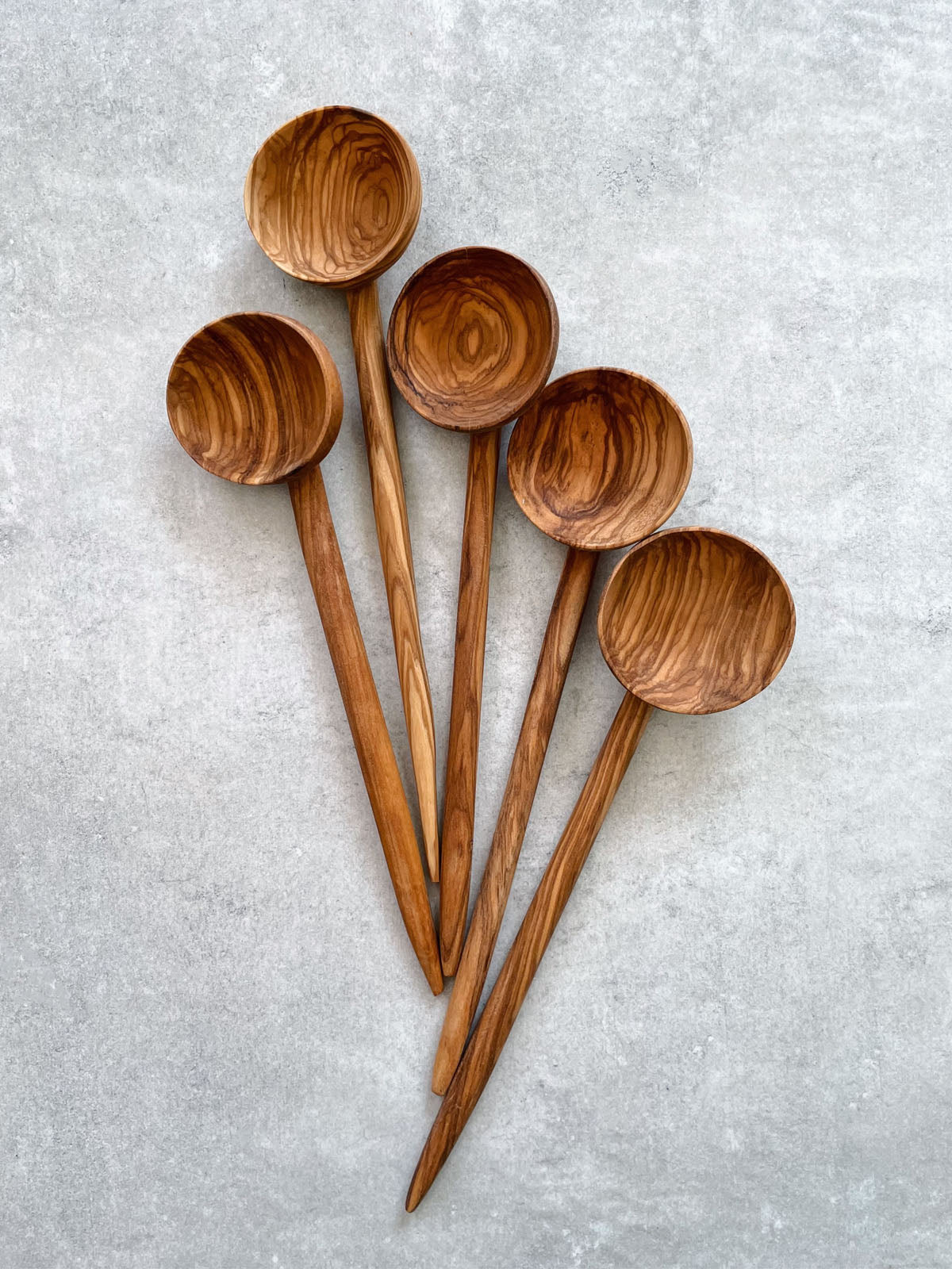 Handcrafted Olive Wood Spoon - Natural, Durable & Eco-Friendly Kitchen Utensil for Cooking, Baking & Serving - Perfect for Home Chefs & Gourmet Cooking