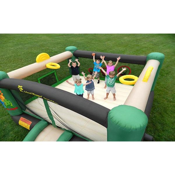 Island Hopper Sports and Hops 5 Bounce House - Inflatable Jumping Castle for Kids Outdoor Birthday Parties, Backyard Play, and Summer Fun