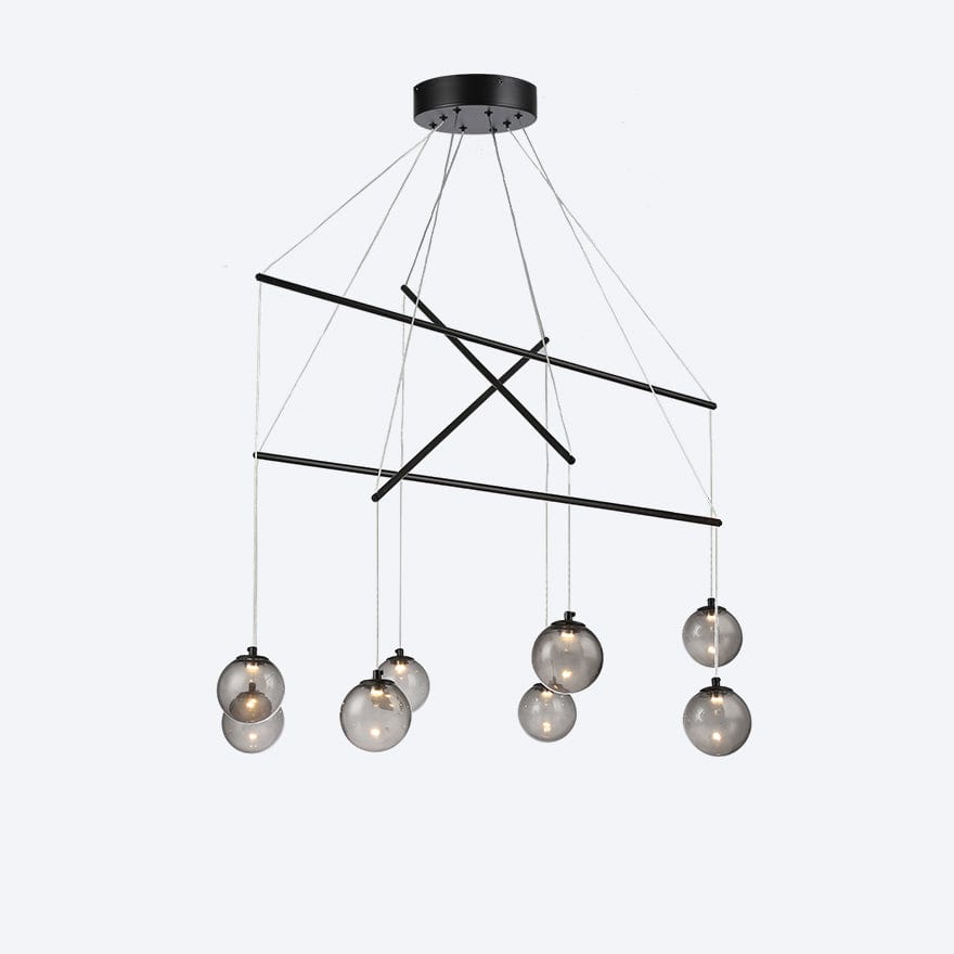 ZORO MULTI 8 LED Pendant Light - Dimmable Ceiling Fixture for Kitchen, Dining Room & Bedroom Lighting