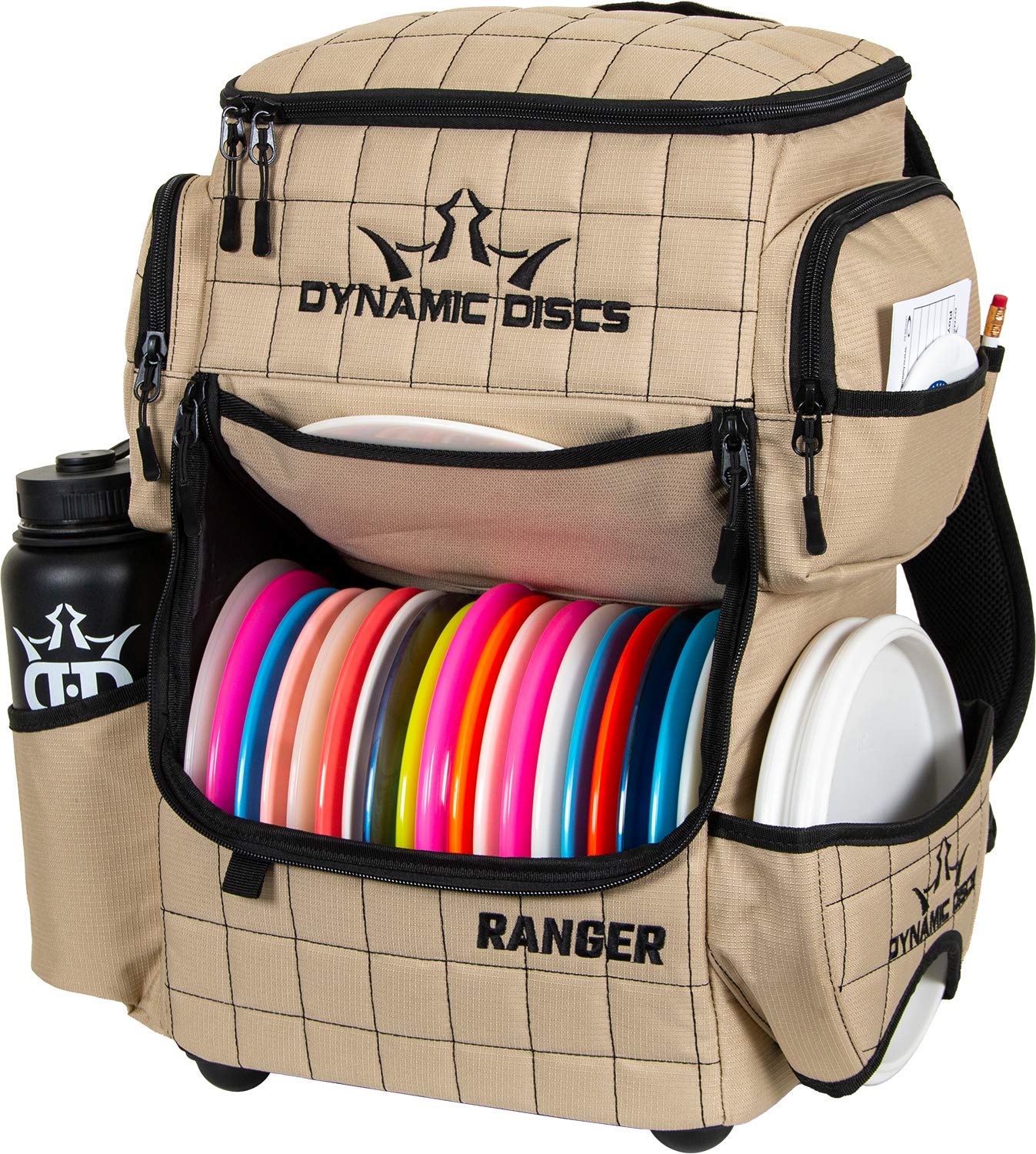 D.D DYNAMIC DISCS Ranger Backpack - Premium Disc Golf Bag with Comfortable Straps & Durable Design | Perfect for Outdoor Sports, Hiking & Disc Golf Tournaments