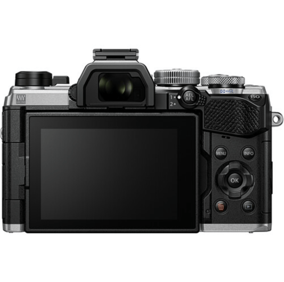 OM SYSTEM OM-5 Mirrorless Digital Camera (Silver) - Compact & Lightweight for Travel, Vlogging & Outdoor Photography