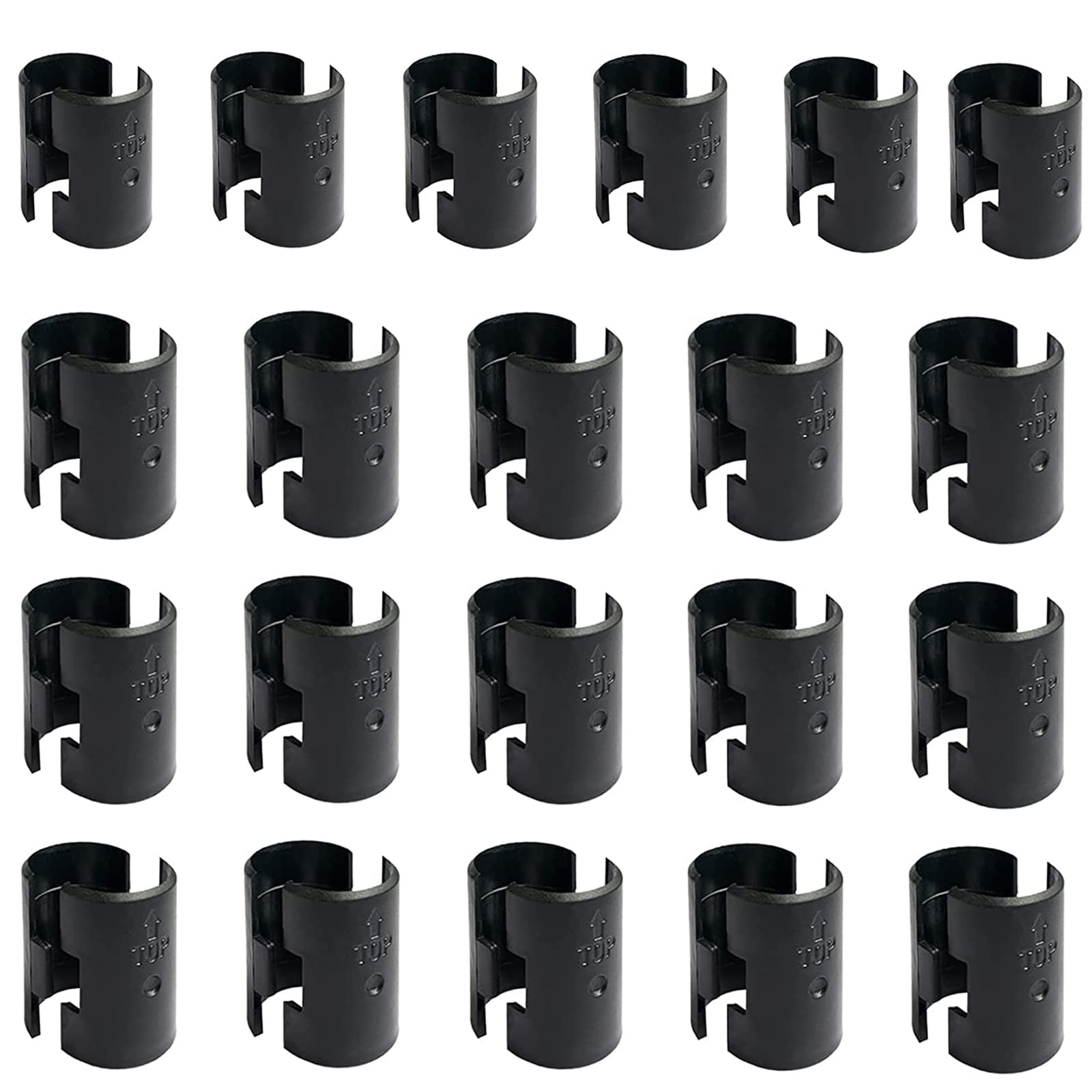 42 Pack Wire Shelving Shelf Lock Clips for 1