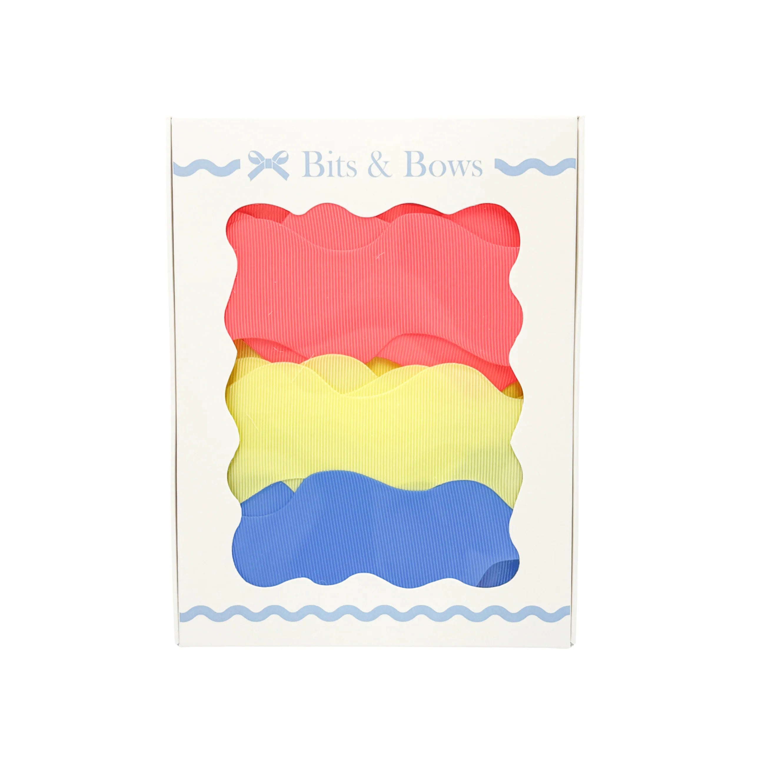 Bits & Bows Sun & Sea Ribbon Set - 12-Pack Colorful Decorative Ribbons for Gift Wrapping, DIY Crafts, Party Decorations | Perfect for Beach Weddings, Summer Parties & Scrapbooking