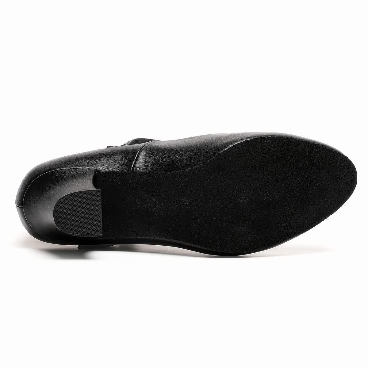 Women's T-Strap Character Dance Shoes - Leather Salsa Heels for Ladies | Professional Ballroom, Swing & Latin Dance Performance