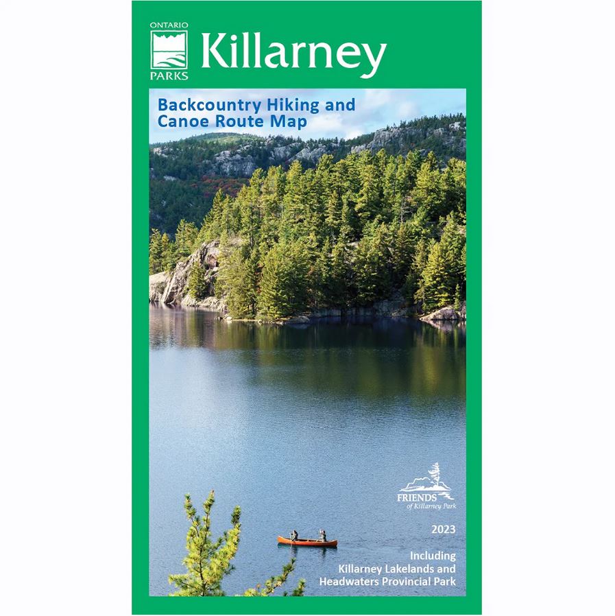Killarney Provincial Park Backcountry Hiking & Canoe Route Map - Waterproof & Tear-Resistant Topographic Trail Guide for Outdoor Adventures | Perfect for Camping, Kayaking, and Wilderness Exploration