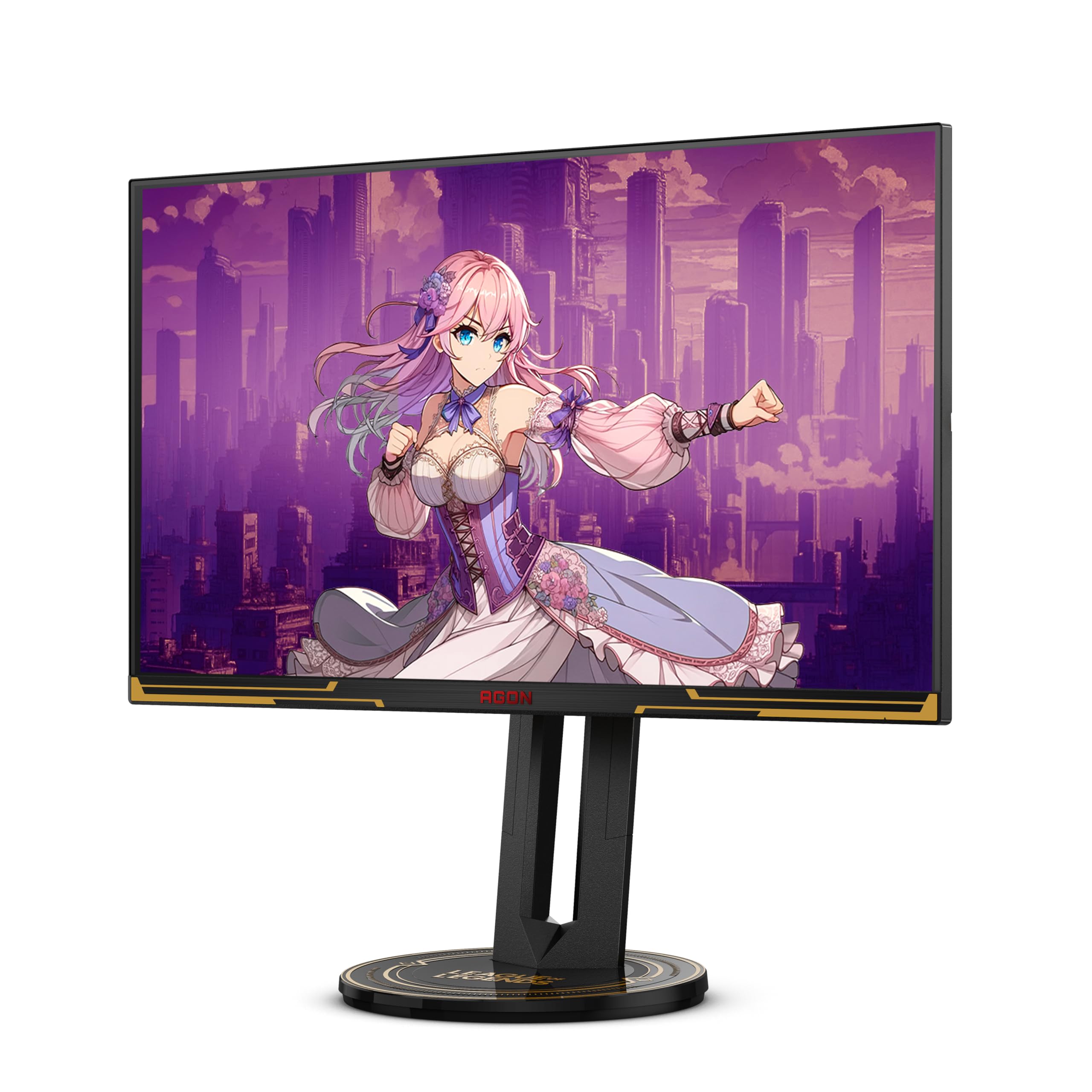 AOC Agon PRO AG275QXL 27 Inch Gaming Monitor - QHD 2560x1440, 170Hz Refresh Rate, 1ms Response Time, G-SYNC Compatible, Height Adjustable - Perfect for PS5, Xbox, Switch & PC Gaming