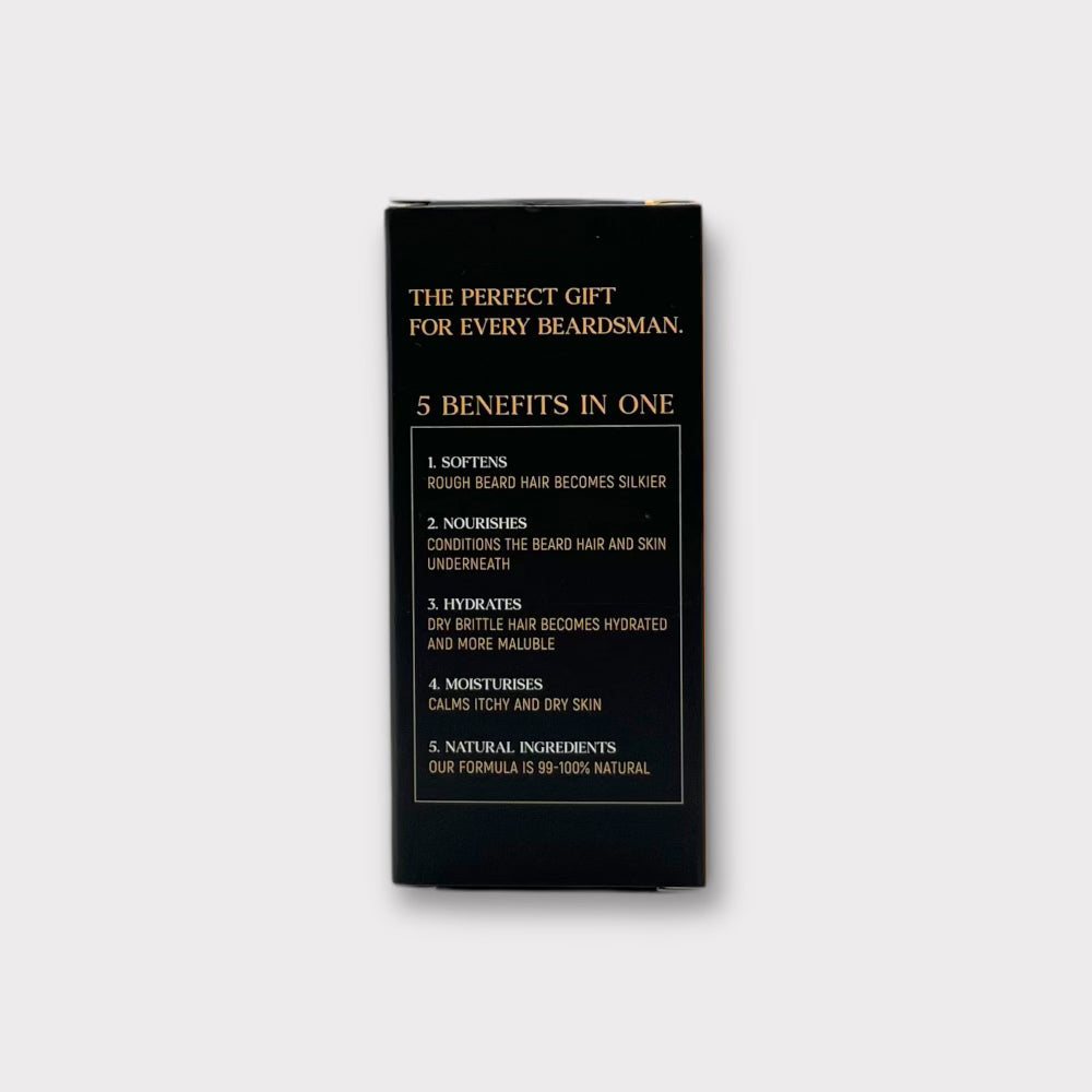 Premium Citrus Spice Beard Oil - 30ml Natural Growth & Conditioning for Men - Perfect for Daily Grooming & Styling