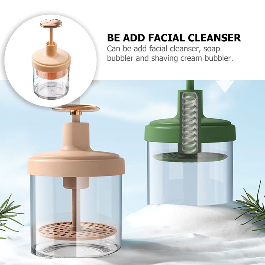 TOPBATHY Facial Foam Maker - Rich Creamy Foam Generator for Deep Cleansing & Skincare, Pink Bubble Maker for Gentle Face Wash - Perfect for Daily Skincare Routine & Spa-Like Experience at Home
