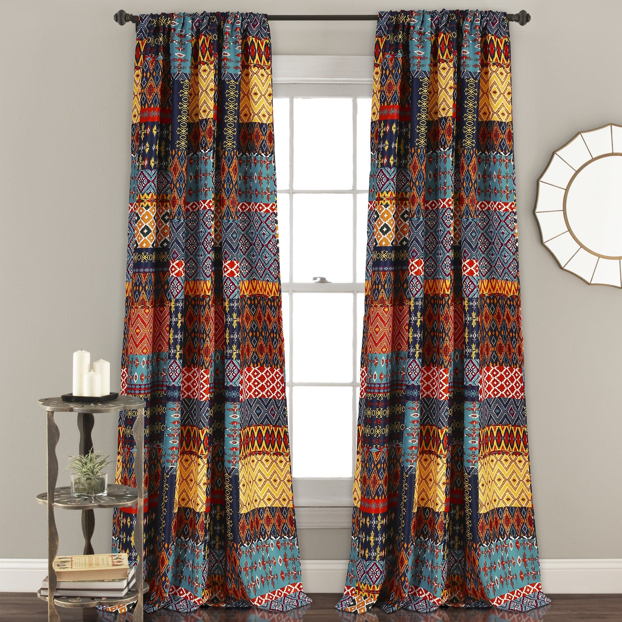 Blackout Light Filtering Window Curtains Set - Thermal Insulated Room Darkening Drapes for Bedroom & Living Room - Noise Reducing & Energy Saving Home Decor