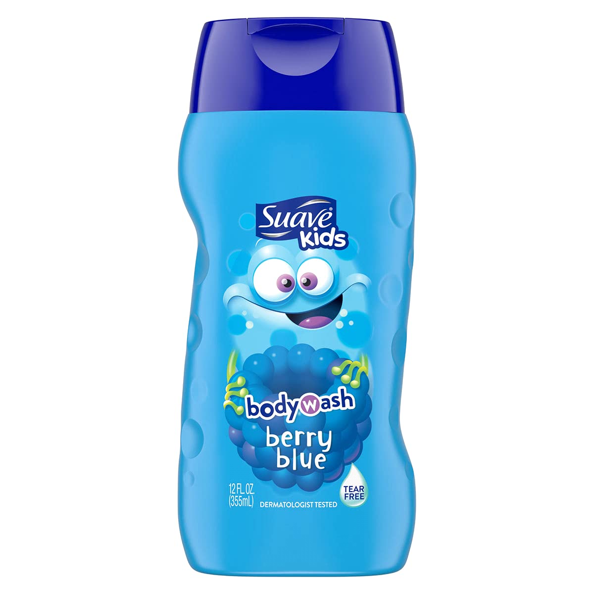 Suave Kids Berry Scented Body Wash - 12 fl oz (355 ml) - Gentle & Tear-Free for Sensitive Skin - Perfect for Bath Time & Daily Hygiene