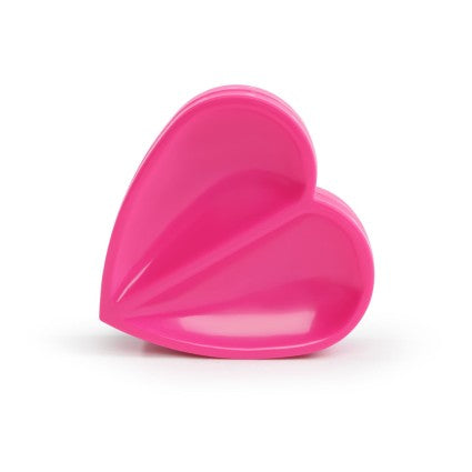 Magnetic Pin Cushion - Heart Shaped with Pink & White Polka Dots for Sewing, Quilting, and Crafting - Perfect Sewing Accessory for Needles and Pins
