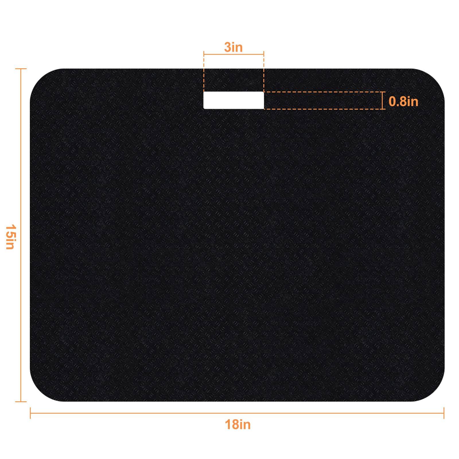 Heat Resistant Mat for Air Fryer - 2 Pack 15x18 Inch Non-Slip Silicone Countertop Protector Pad with Sliding Function, Compatible with Ninja, XL Air Fryers & Microwave Ovens - Perfect for Kitchen Countertops, Dining Tables & Outdoor Cooking