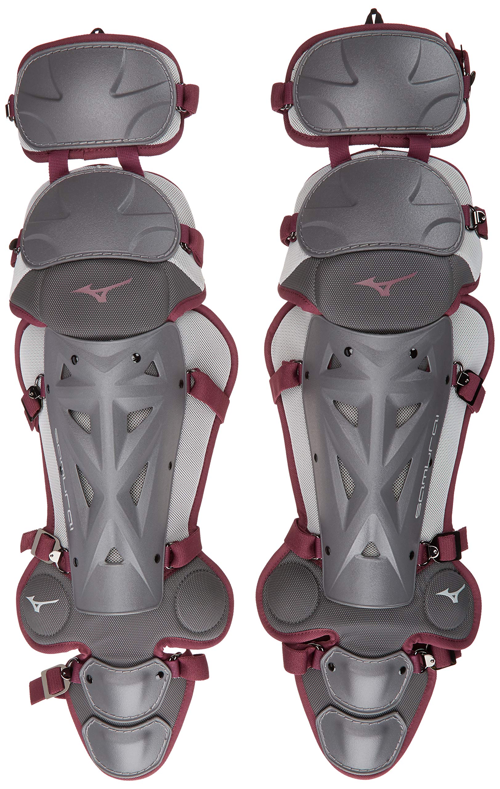 Mizuno 16 Inch Women's Softball Shin Guards - Protective Leg Gear for Fastpitch & Slowpitch Games, Practice, and Training