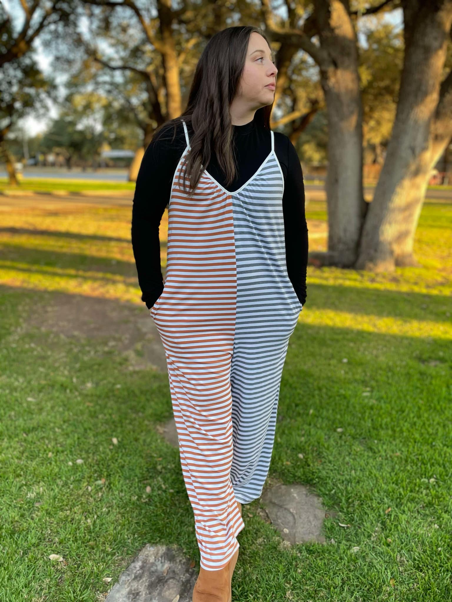 Happy Together Jumpsuit - Stylish Women's Romper for Casual Outings & Summer Vacations | Comfortable One-Piece Outfit for Beach, Travel, and Date Nights