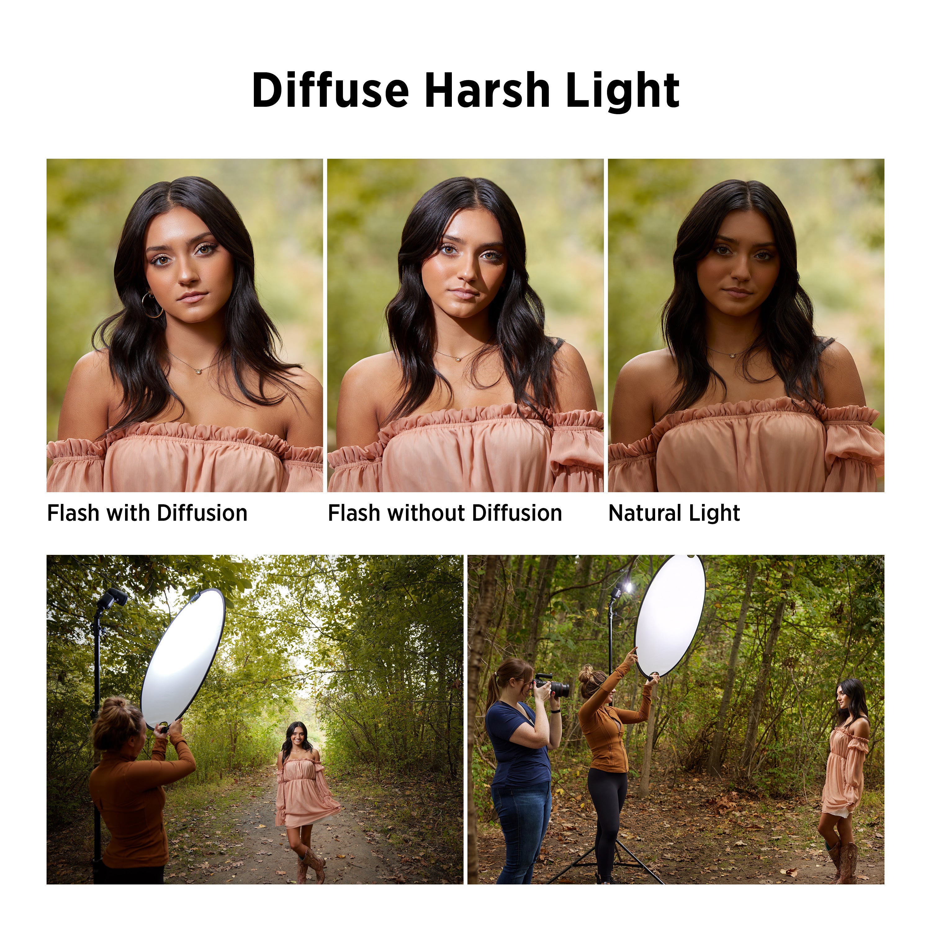 5-in-1 QuickGrip Photography Reflector - 40