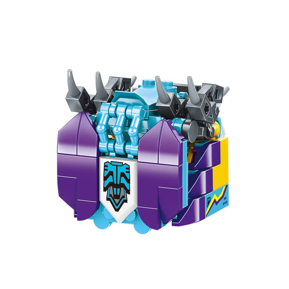 **QMAN STEM Building Blocks for Kids Age 6+ – 130-Piece Magic Cube Bricks Transform into Parrot Model – Educational Learning Toy for Boys & Girls – Creative Construction Kit – Perfect for Classroom, Birthday Gifts & STEM Activities**